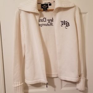 HD Harley Davidson Sweater with Embroidery - SZ L